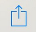iOS share icon